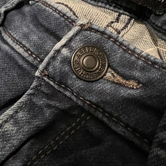 Abercrombie & Fitch Jeans Size 4 Mid Rise Skinny - Picture 3 of 6